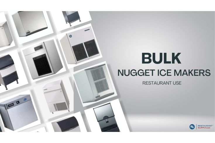 Bulk Nugget Ice Maker for Restaurant Use