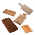 American Metalcraft Bamboo and Wood Serving Trays Peels Boards and Platters