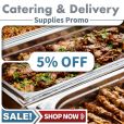 Catering and Delivery Supplies Promo