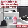 Sanitation and Warewashing Supplies Promo