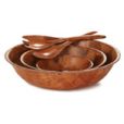 Tablecraft Wooden Bowls and Utensils
