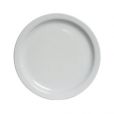 Tuxton Colorado Narrow Rim Bright White China Dinnerware