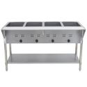 4 Well Electric Steam Tables