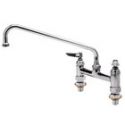 Deck Mount Faucets with Swing Nozzles