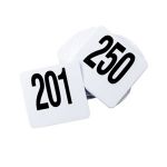 American Metalcraft Table Number Cards