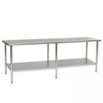Eagle Commercial Work Tables with Undershelf - 16 Gauge Standard Top