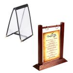 Menu Solutions Tabletop Displayettes and Table Tents