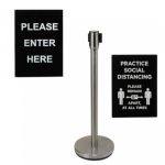 Reopening Crowd Control and Signage Promo Products
