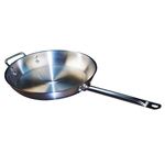 Winco Stainless Steel Fry Pans
