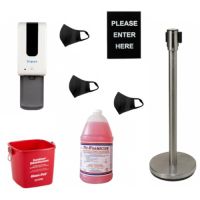 Bar Reopening Cleaning and Protective Supplies Promo Items