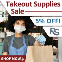Take Out and Delivery Supplies Promo