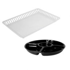 Disposable Deli Serving and Catering Trays and Platters