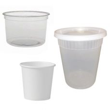 Disposable Soup and Side Containers