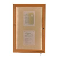 Lighted Bulletin Board Cabinets