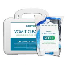Norovirus Vomit Cleanup Kits and Refills