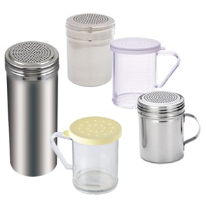 Dredges | Condiment Shakers and Dispensers | Restaurant Supply