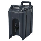 Cambro 250LCD110 Black Camtainer 2.5 Gallon Insulated Beverage Carrier