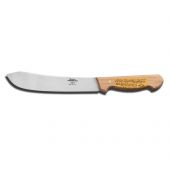 Dexter 012G-8BU 04691 8 Inch Traditional High Carbon Steel Butcher Knife With Beechwood Handle