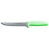 Dexter S156SCG-PCP 13303G Sani-Safe Green Handle 6 Inch Scalloped Edge Blade Utility Slicer Knife In Packaging