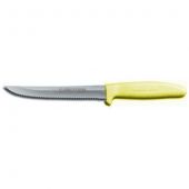 Dexter S156SCY-PCP 13303Y Sani-Safe Yellow Handle 6 Inch Scalloped Edge Blade Utility Slicer Knife In Packaging
