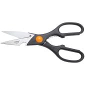 Winco KS-01 Stainless Steel Kitchen Shears with Plastic Grip Handles