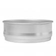 Chef Approved 96DPAN 8-3/4" Diameter Round Aluminum Stackable Dough Proofing Pan