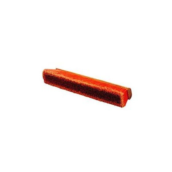 Orange Carlisle 3610221824 Flo-Pac Juno Style Hardwood Block Sweep 18 Length Polypropylene Bristles Pack of 12 