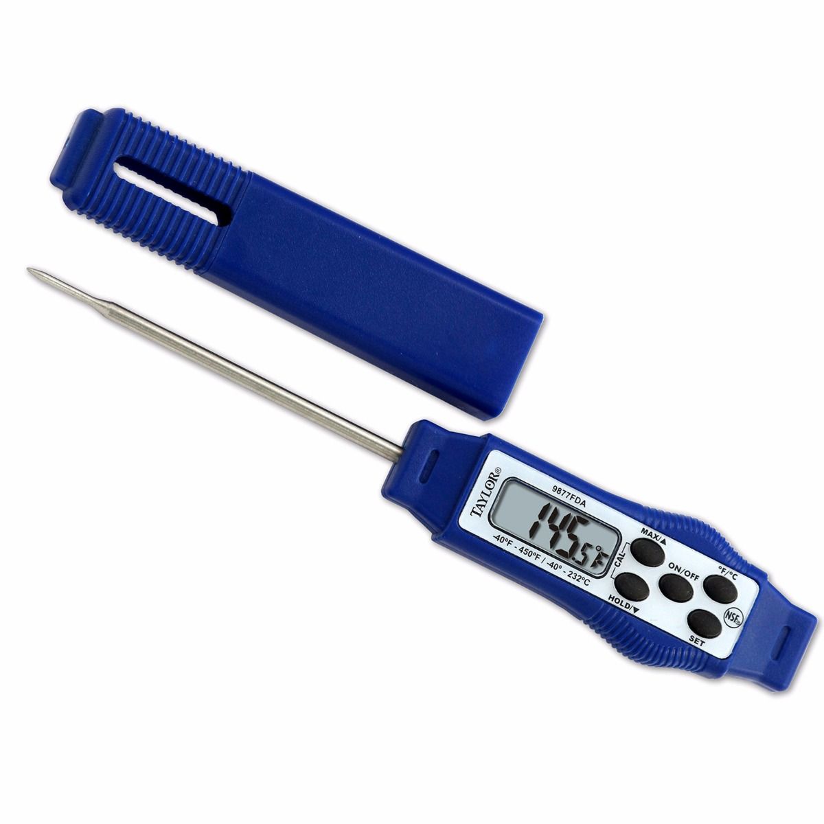 Taylor Fiver Star Thermometer, Digital, Compact