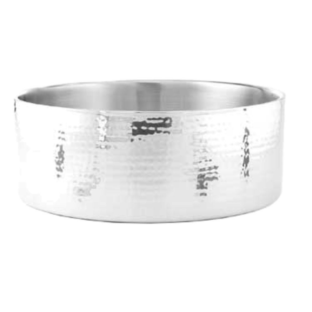 American Metalcraft AB8 Silver 54 oz 8 Inch Diameter Round Insulated  Stainless Steel Angled Double-Wall Serving Bowl