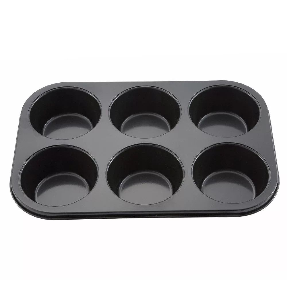 Non-Stick 6 Cup Large Jumbo Muffin Pan Tray