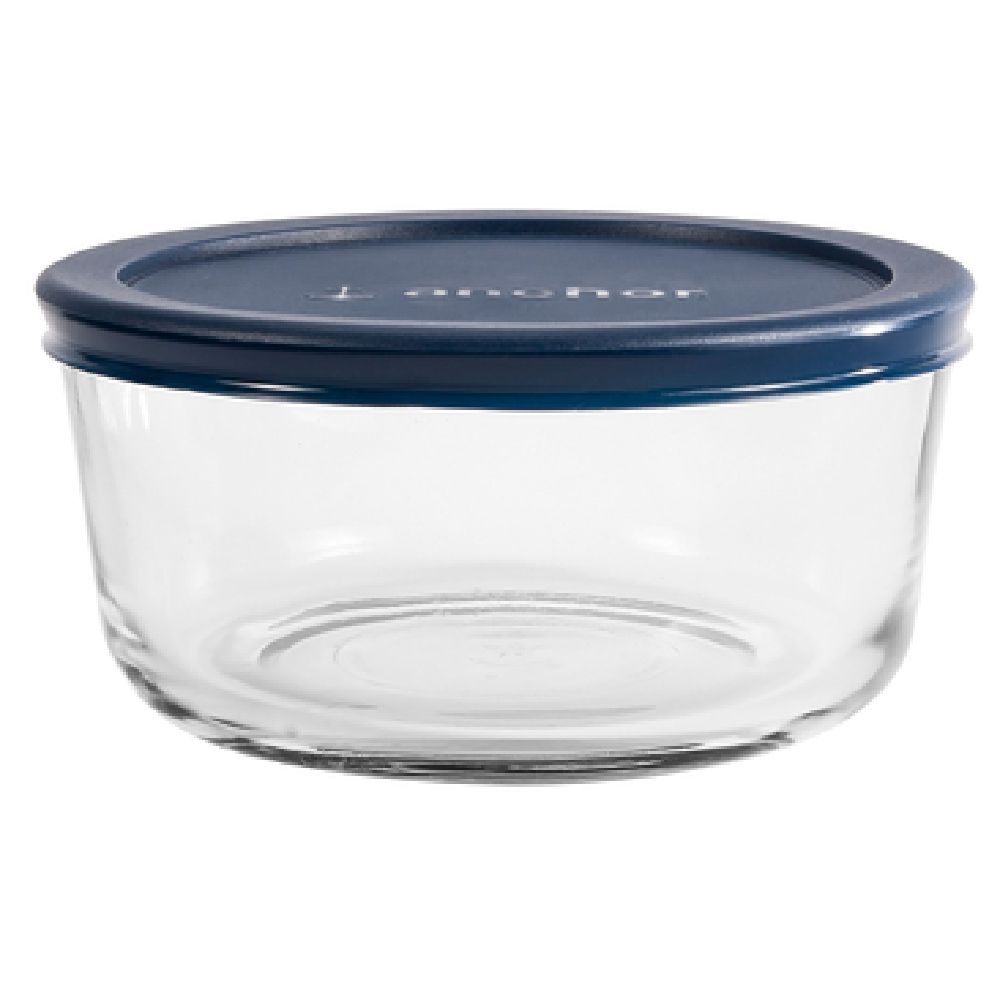 Anchor Hocking 85907L20 Food Storage Container 4 Cup 6-1/4 Dia. X 3H