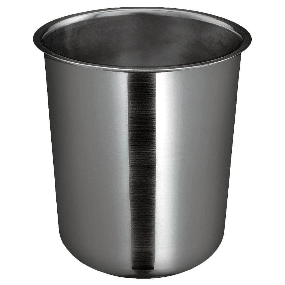 NSF 8-Inch Dia 6-Quart Stainless Steel Bain Marie Pot Cover Winco BAMN-6C 