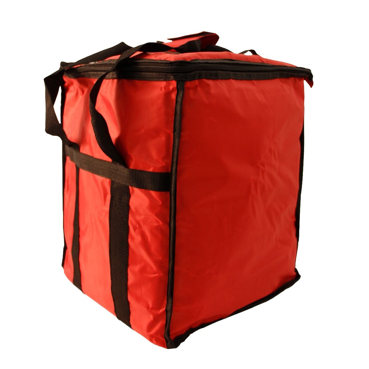 New Excellent Insulated Food Delivery Bag 23"x13"x15" Pan Carrier Red Nylon 