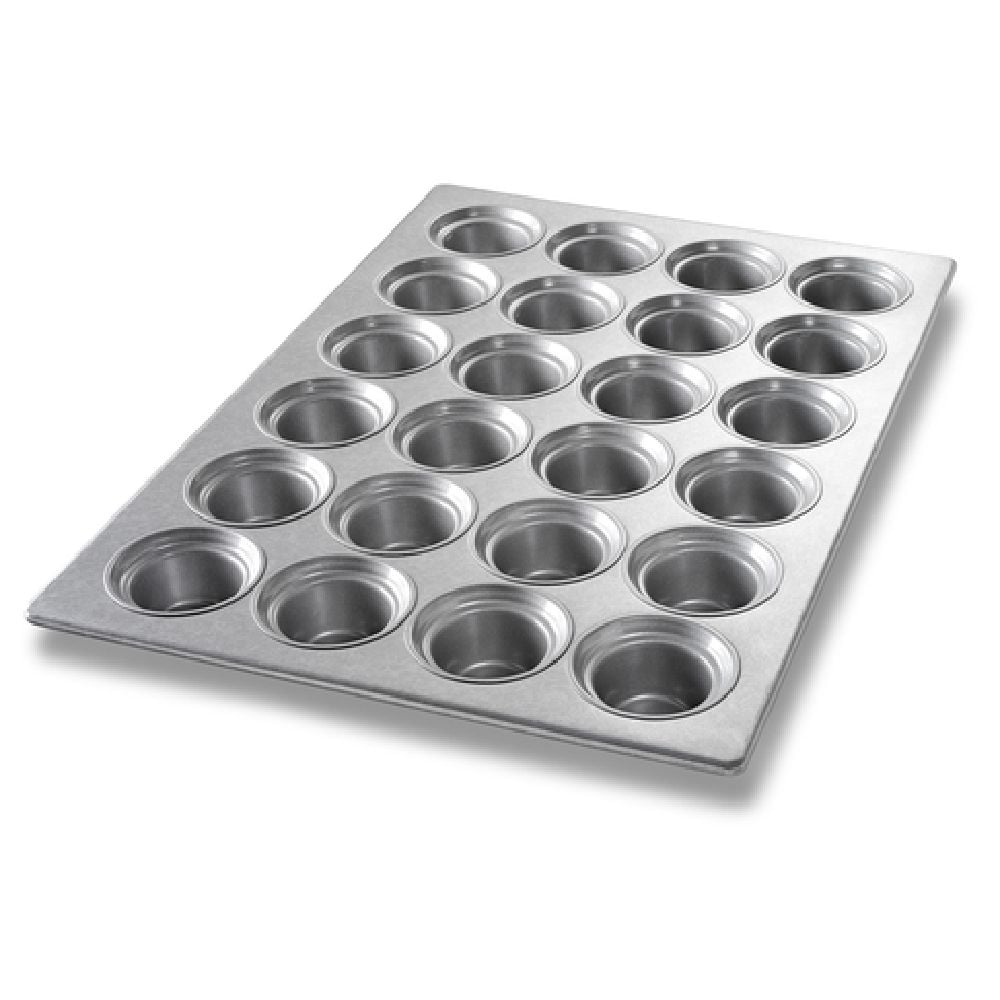 Chicago Metallic 43026 Large Crown Muffin Pan 17-7/8 X 25-7/8 Overall  Makes (24) 3-5/8 Dia. Muffins