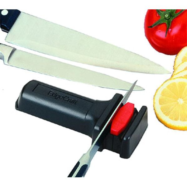 The Edgemaker Knife Sharpener Pro 331- Perfect for Sharpening & Honing any  Blade, Durable, Safe & Easy to Use- Orange