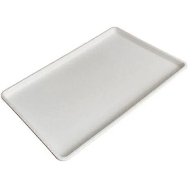 Winco FFT-1418E 14x18-Inch Gray Plastic Fast Food Tray 