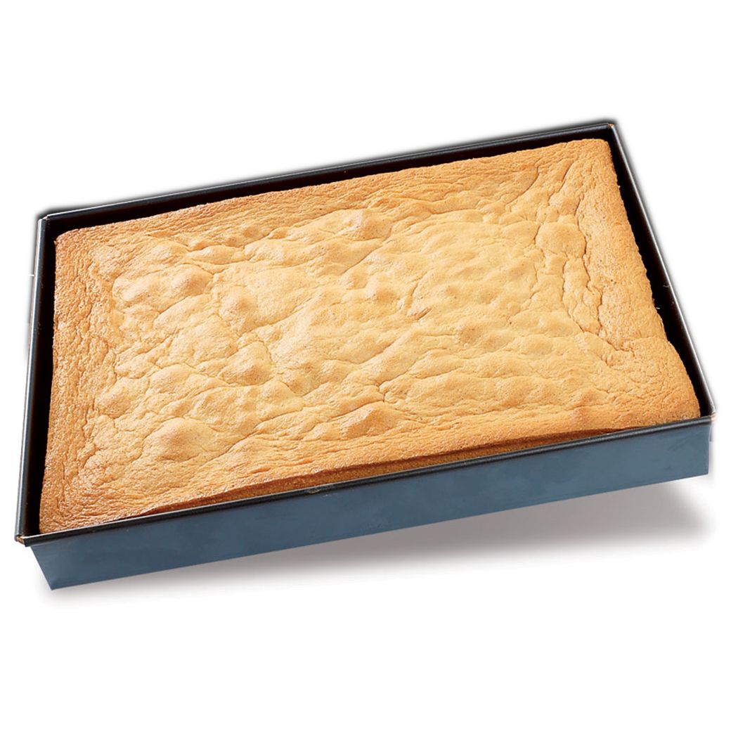 Ateco 12066 6 x 6 x 3 Aluminum Square Straight-Sided Cake Pan