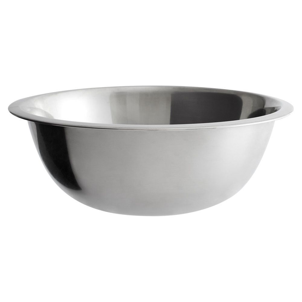 Update International Stainless Steel Mixing Bowl 5 Qt Silver - Office Depot