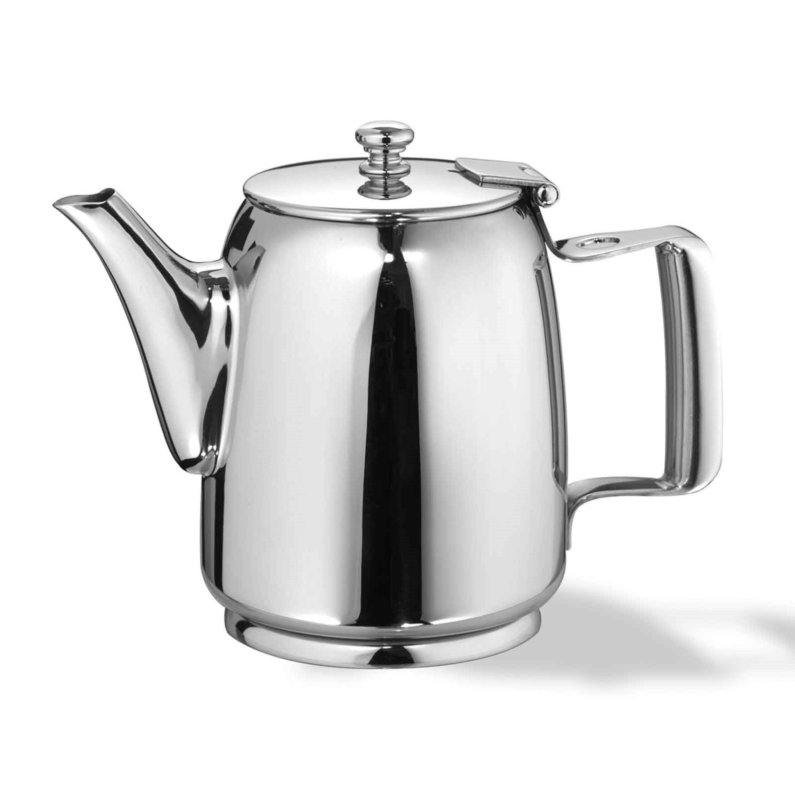 Thermal Teapot, Thick Stainless Steel Tea Pot Insulated Kettle Thermal  Teapot Water Pot for Kitchen Restaurant Hotel (Golden, 1L)