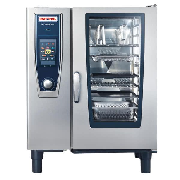 Rational Model 101 A119106.12.202 Electric Combi Oven with Ten Half Size Sheet 