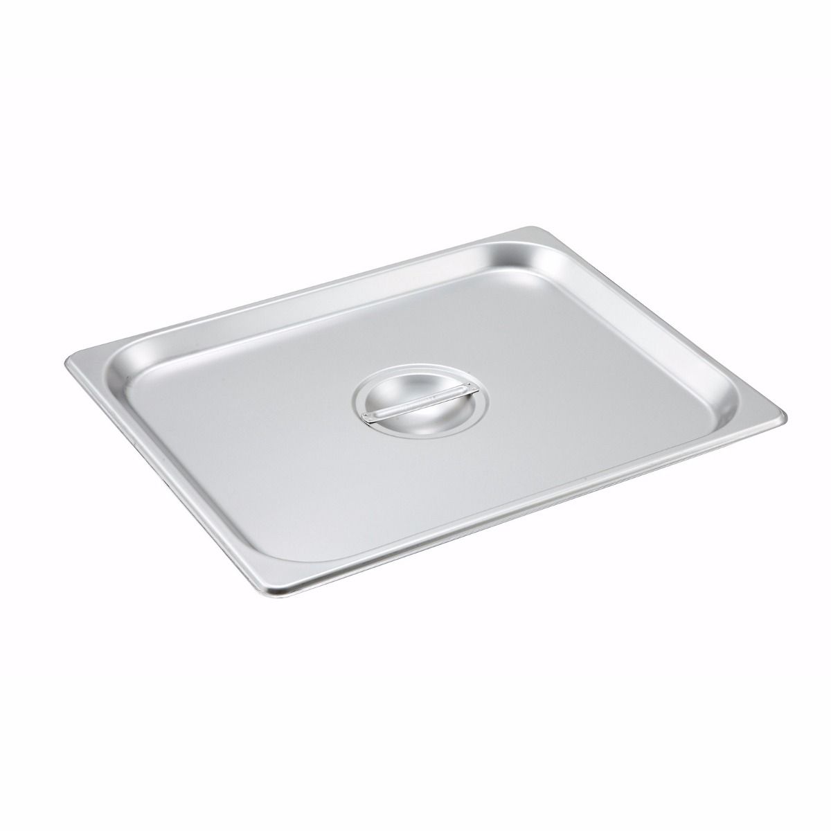 NSF Full-Size Slotted Stainless Steel Steam Table Pan Cover Winco SPCF 