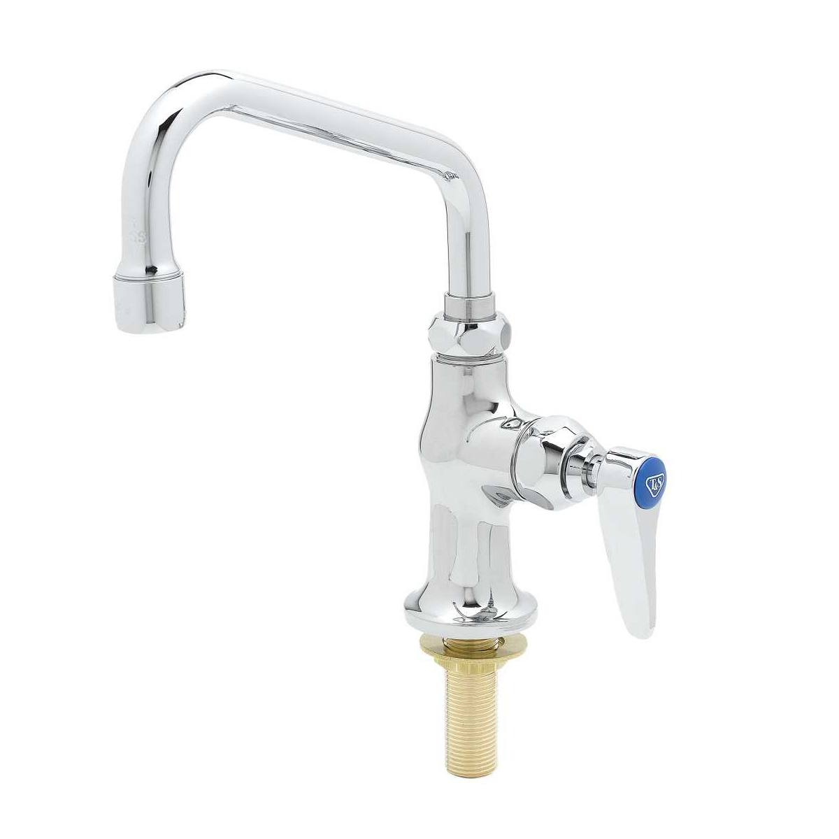T&S Brass B-0207 Single Hole Deck Mounted Pantry Faucet With 6” Swing  Nozzle And Eterna Cartridge