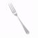Winco 0015-05 Lafayette 7 5/8" Flatware Stainless Steel 3 Tined Dinner Fork