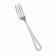 Winco 0021-05 7 1/4" Continental Flatware Stainless Steel Dinner Fork