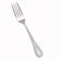 Winco 0036-05 7 1/4" Deluxe Pearl Flatware Stainless Steel Dinner Fork