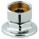 T&S Brass 00BB Chrome-Plated Brass 3/4" NPT Female Eccentric Flange With 1 3/8" Hex-Nut And Washer
