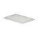 Cambro 1218CP148 12" x 18"  White Polyethylene Food Storage Box Flat Lid