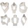 Ateco 1428 Stainless Steel 6 Piece Fancy Shaped Cutter Set (August Thomsen)