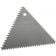 Ateco 1446 Aluminum 4 1/4" Triangular Decorating And Icing Comb (August Thomsen)