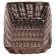 Tablecraft 1472 9" x 6" x 2 1/2" Brown Polypropylene Handwoven Rectangular Basket